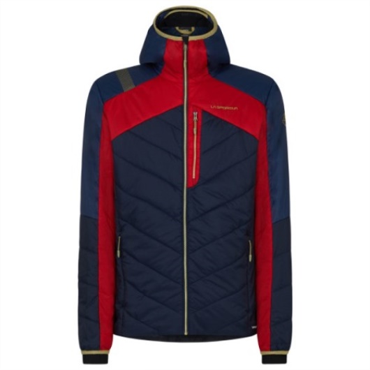 Veste Mythique Primaloft La Sportiva Bleu Nuit Tango Rouge