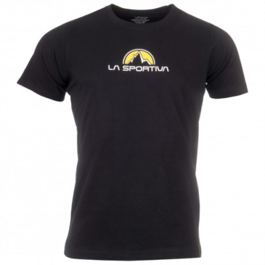 T-shirt Footstep La Sportiva Noir