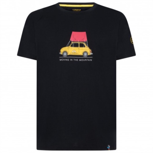 Le T-shirt Sportif Cinquecent Noir