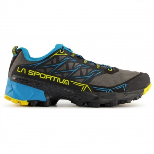 Akyra Chaussures De Course Sur Sentier Carbone Tropique Bleu La Sportiva