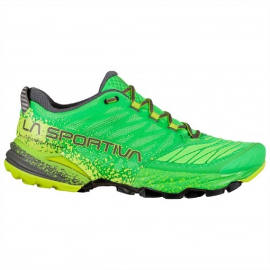 Akasha Ii Chaussures De Course Sur Sentier Flash Vert Métal La Sportiva