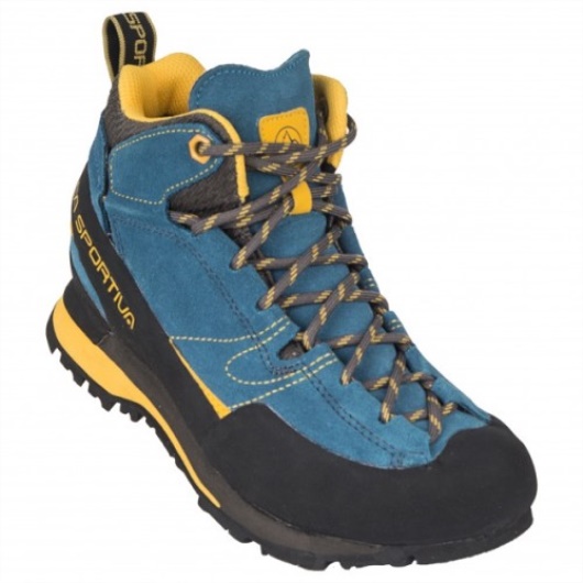 Boulder X Mid Gtx Bleu Jaune La Sportiva