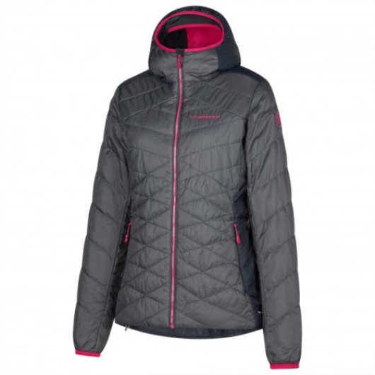 Veste Mythique Primaloft Femme Carbone Cerise La Sportiva