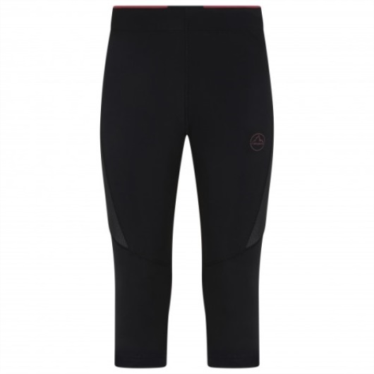 Collant Triumph Femme 3 4 La Sportiva Prune Rouge Noir