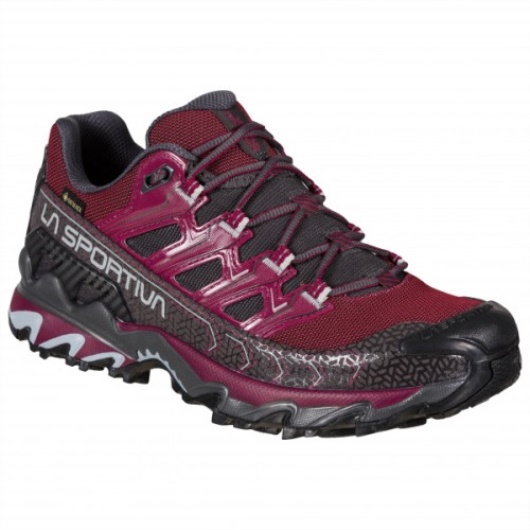Femme Ultra Raptor Ii Gtx La Sportiva Rouge Prune Carbone