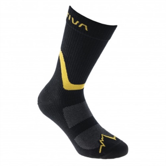 Chaussettes Randonnée La Sportiva Noir Jaune