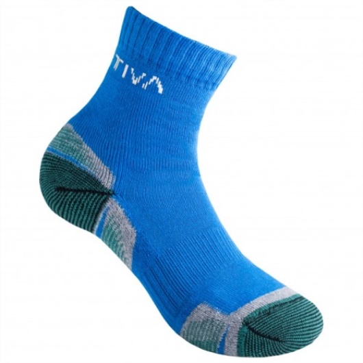 Chaussettes De Montagne Enfant La Sportiva Flamme Bleu électrique