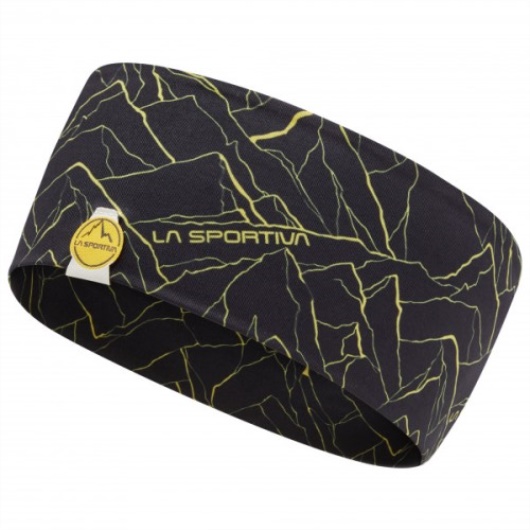 Bandeau Montagne Noir Jaune La Sportiva
