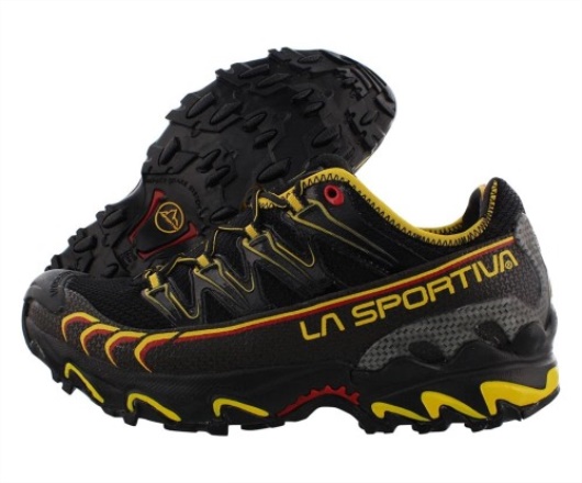 Chaussure De Trail Ultra Raptor Homme Noir Jaune La Sportiva