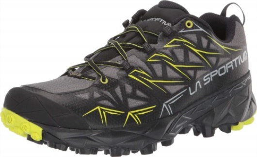 Chaussures De Course Sur Sentier Akyra Gtx Homme Carbone Vert Pomme La Sportiva