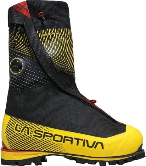 Bottes D'alpinisme G2 Evo Homme Noir Jaune La Sportiva