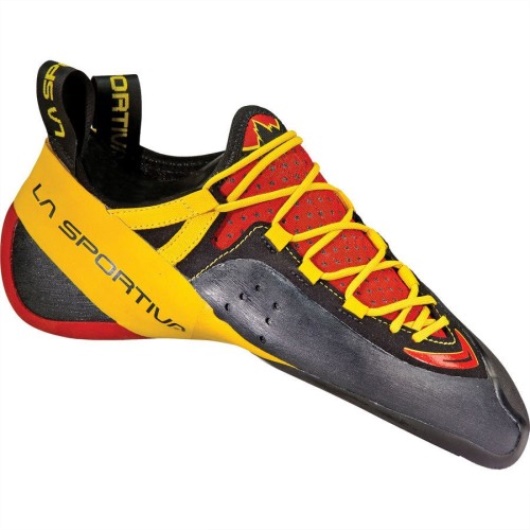 Genius Chausson D'escalade Homme Rouge Jaune La Sportiva