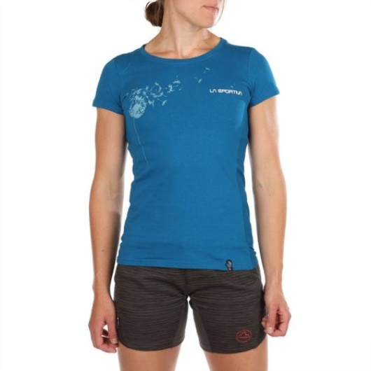 T-shirt Venteux Femme Neptune Pacific Bleu La Sportiva
