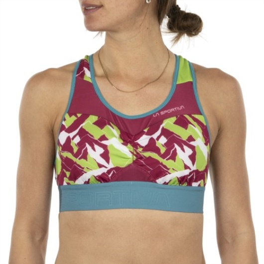 Haut Captif W Rouge Prune Vert Citron La Sportiva