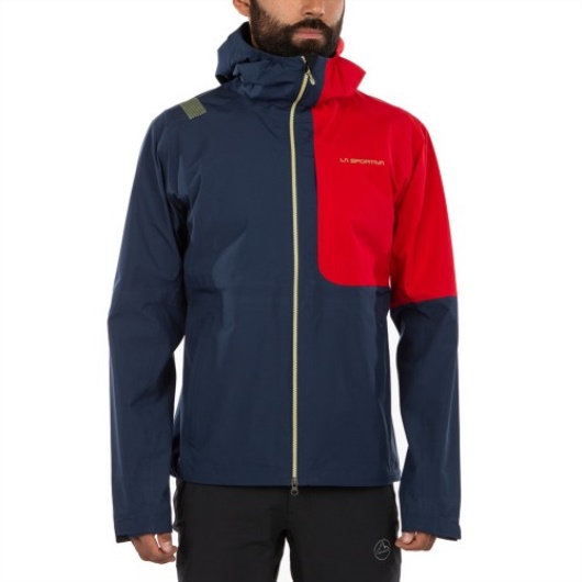 Crizzle Jkt M Bleu Nuit Tango Rouge La Sportiva