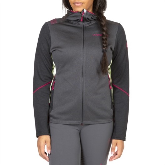 Cosmic Hoody W La Sport Carbone Céladon