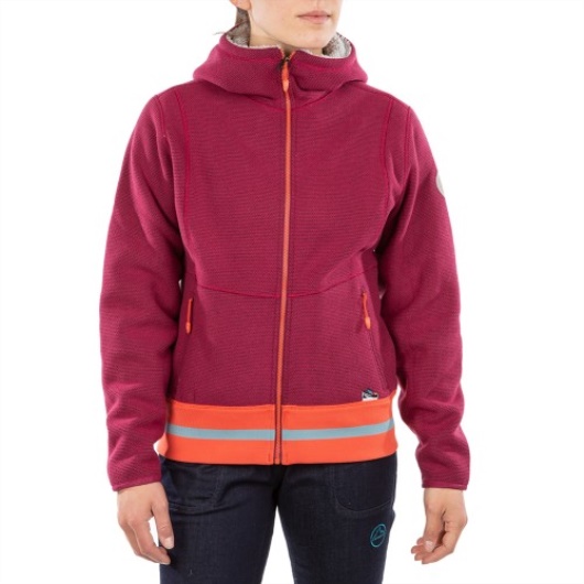 Ayona Sweat à Capuche W La Sportiva Rouge Prune