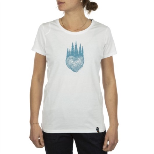 La Sportiva T-shirt Coeur Sauvage Blanc W