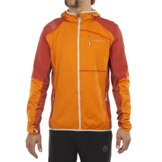 Existence Sweat à Capuche M Maple Safran La Sportiva