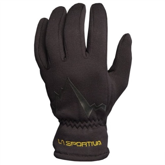 Gants Stretch Noir Jaune La Sportiva