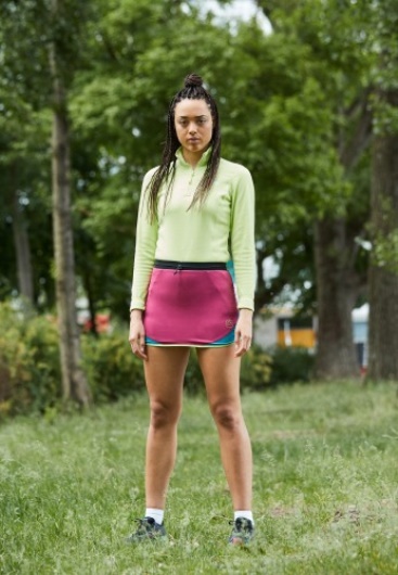 Jupe Comet La Sportive Rouge Prune Topaze